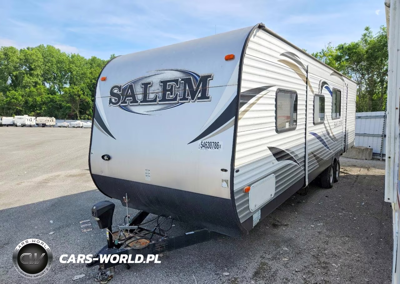 2013 Forest River Salem Camper VIN:4X4TSME27DA307801 - 2