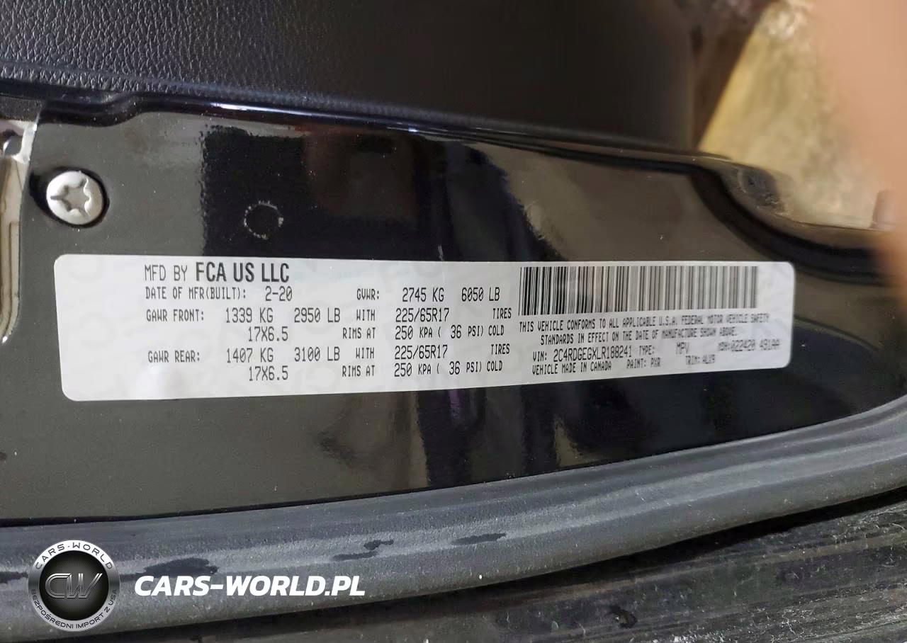 2020 Dodge Grand Caravan Gt VIN:2C4RDGEGXLR188241 - 14