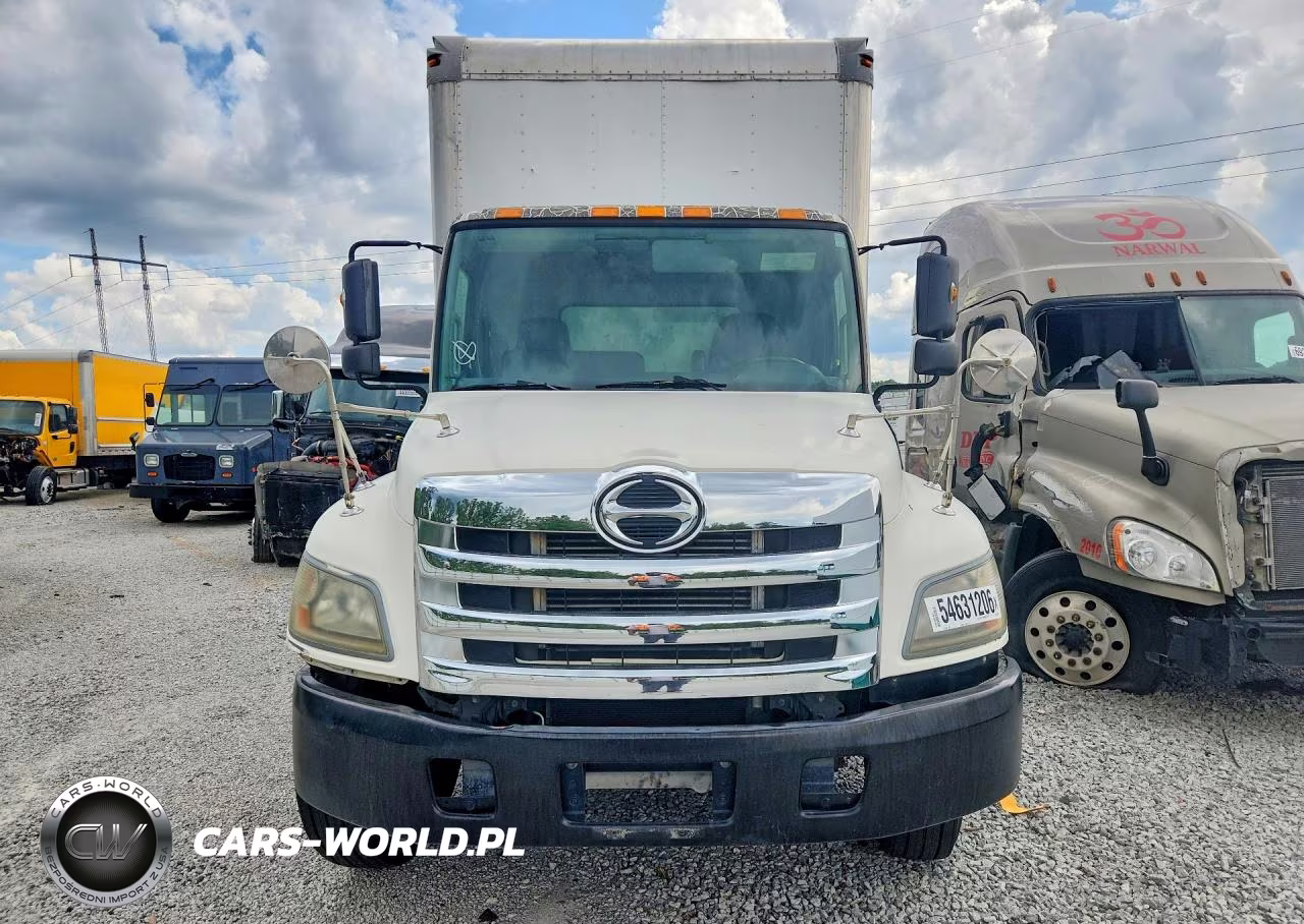 2013 Hino 258-268 Box Truck VIN:5PVNJ8JVXD4S55085 - 5