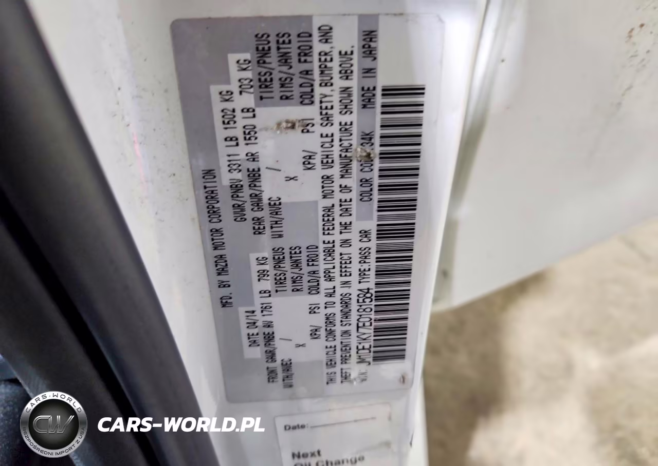 2014 Mazda Mazda2 Sport VIN:JM1DE1KY7E0181584 - 12