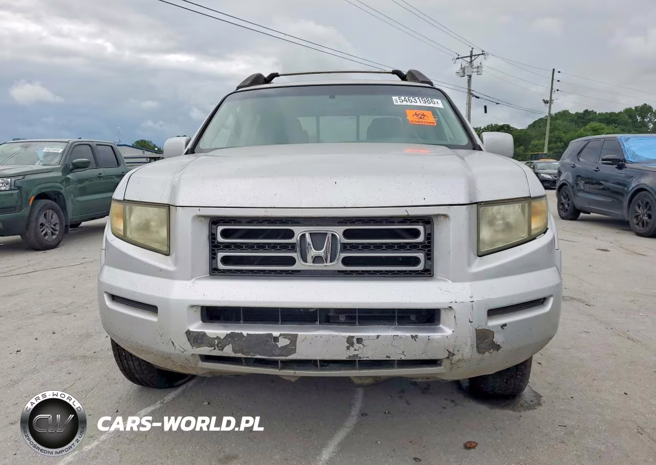 2006 Honda Ridgeline Rtl VIN:2HJYK16536H557619 - 5