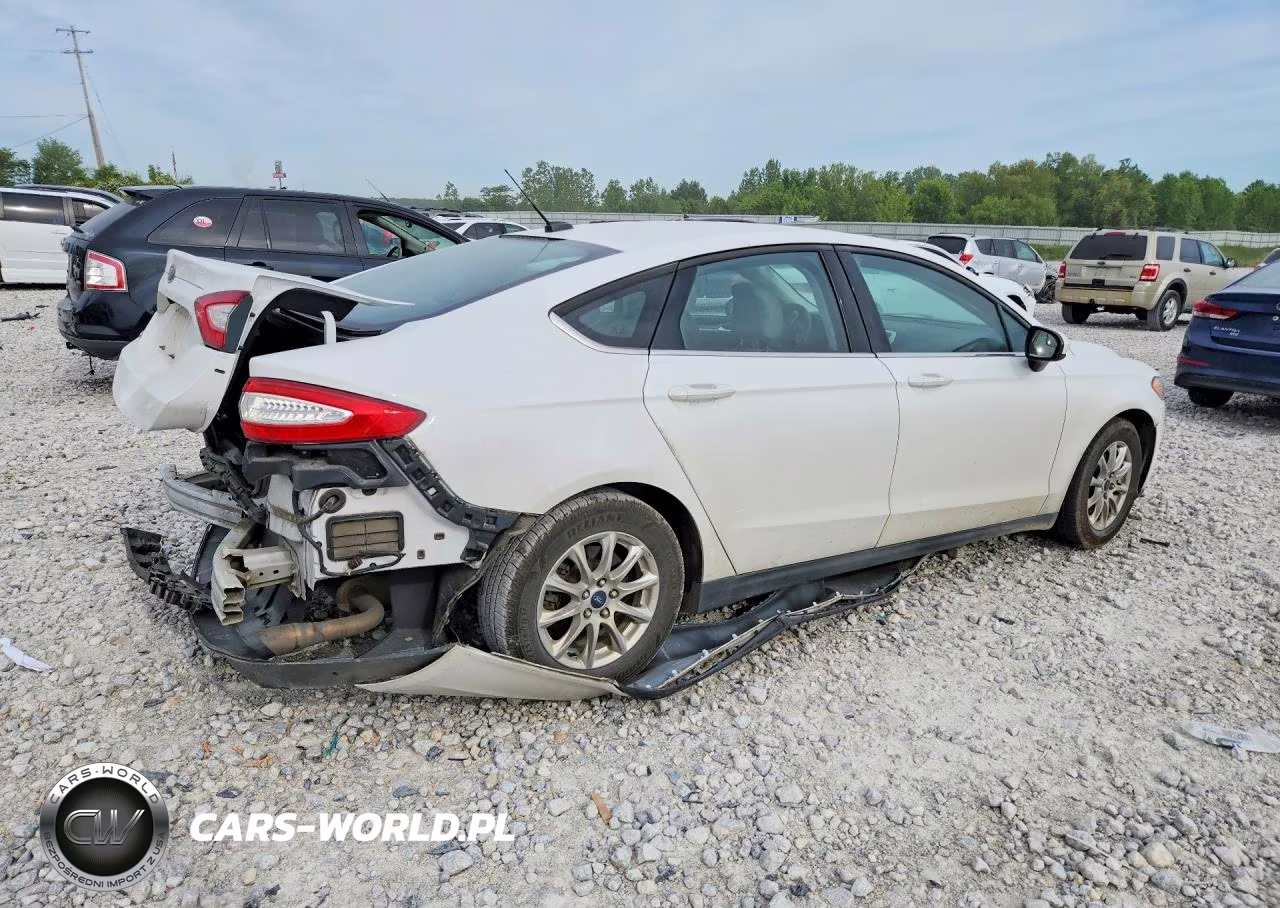 2016 Ford Fusion S VIN:3FA6P0G74GR317658 - 3
