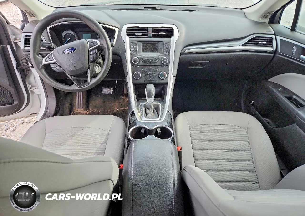 2016 Ford Fusion S VIN:3FA6P0G74GR317658 - 8