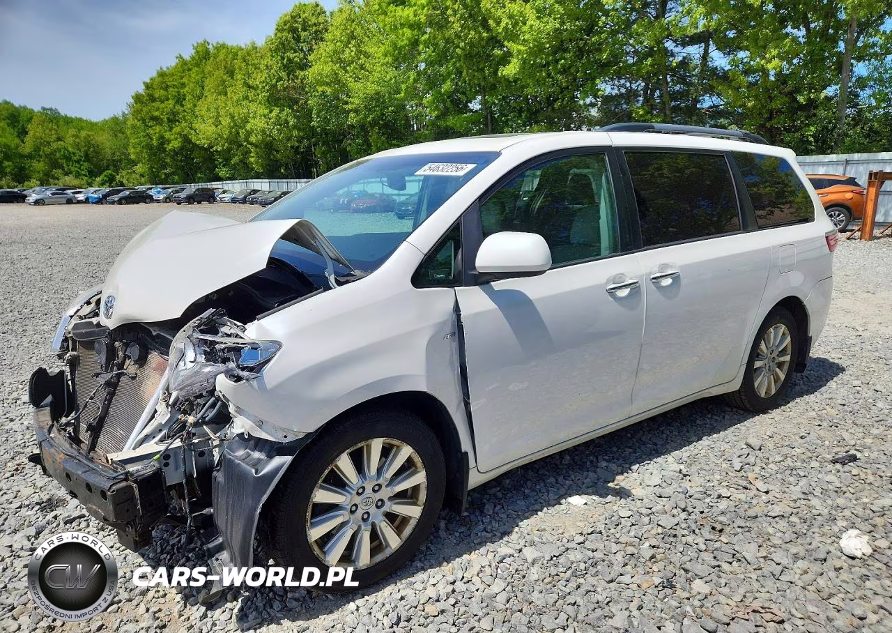 2017 Toyota Sienna Xle Premium 7-Passenger