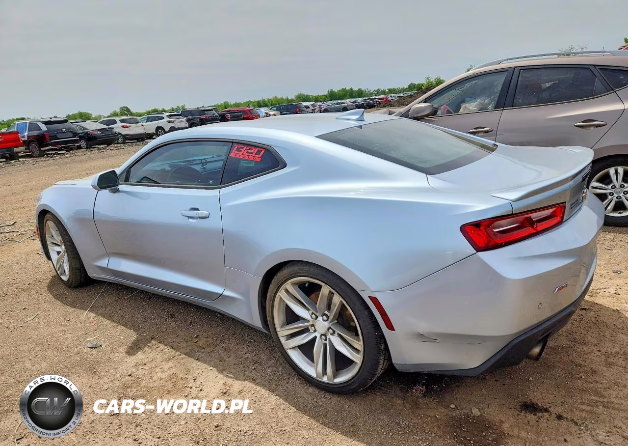 2017 Chevrolet Camaro Lt VIN:1G1FC1RX6H0154448 - 2