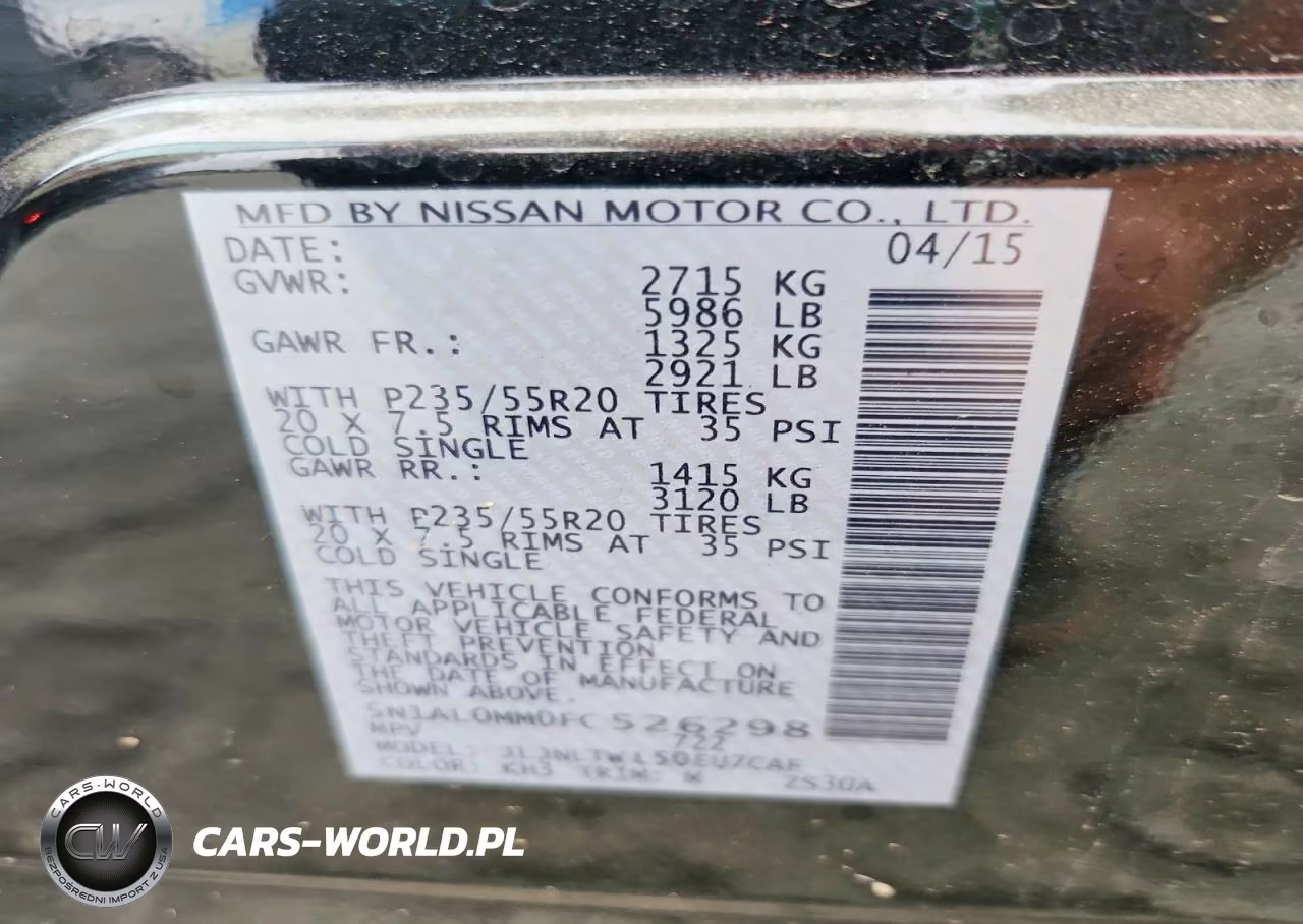 2015 Infiniti Qx60 Base VIN:5N1AL0MM0FC526298 - 14