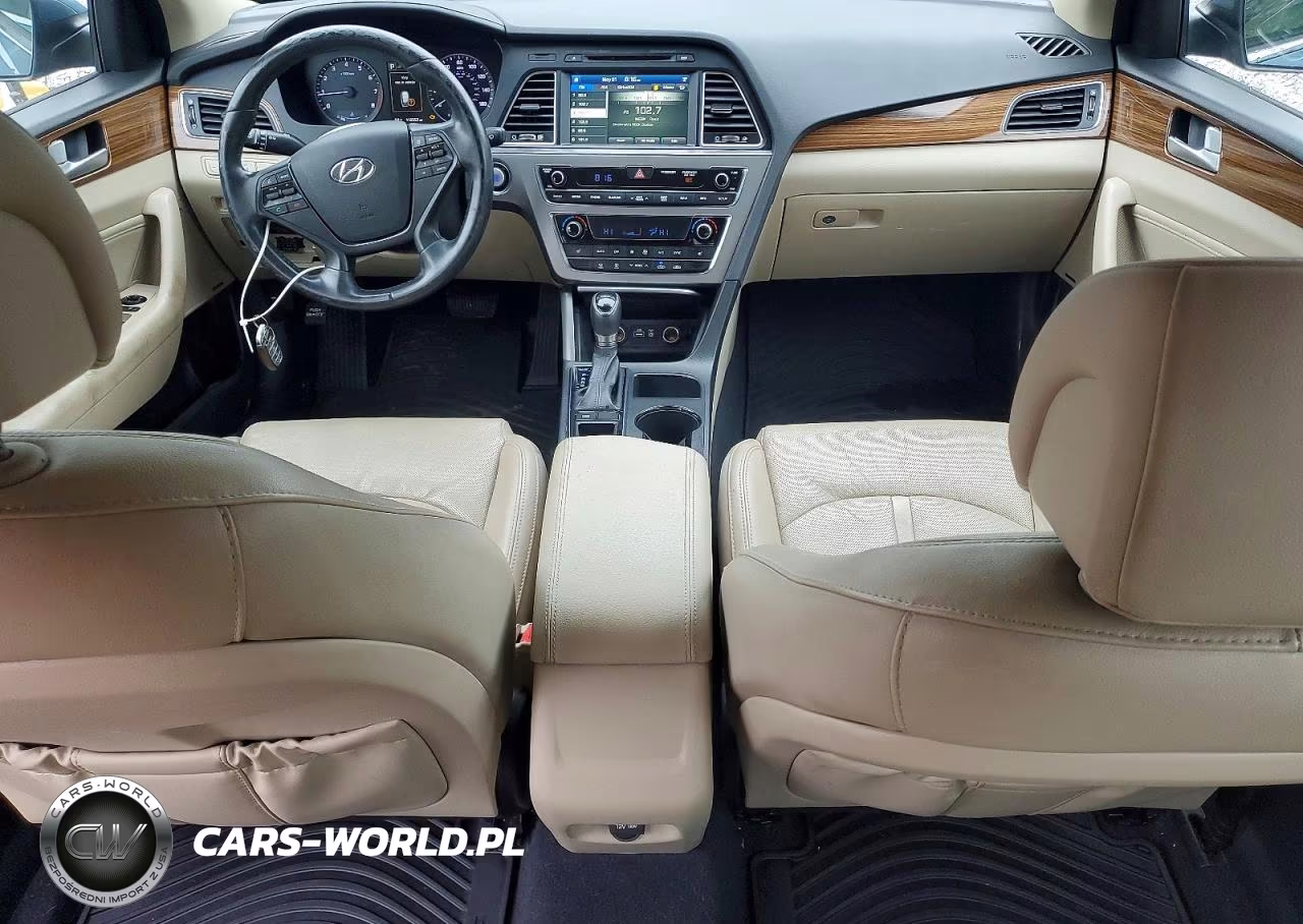2015 Hyundai Sonata Eco VIN:5NPE24AA6FH125630 - 8