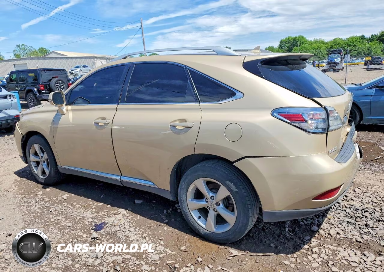 2010 Lexus Rx 350 VIN:2T2BK1BA0AC024476 - 2