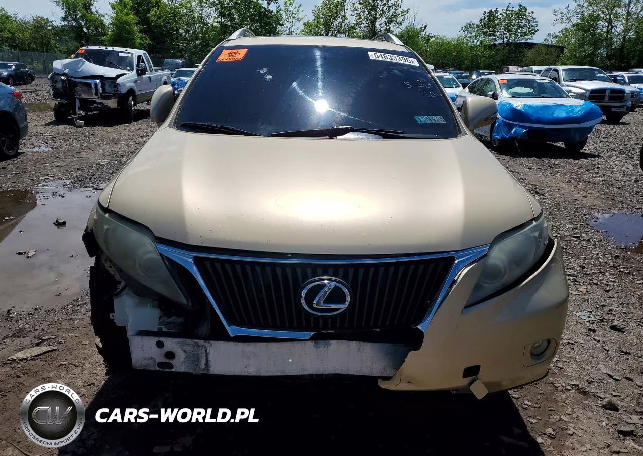 2010 Lexus Rx 350 VIN:2T2BK1BA0AC024476 - 5