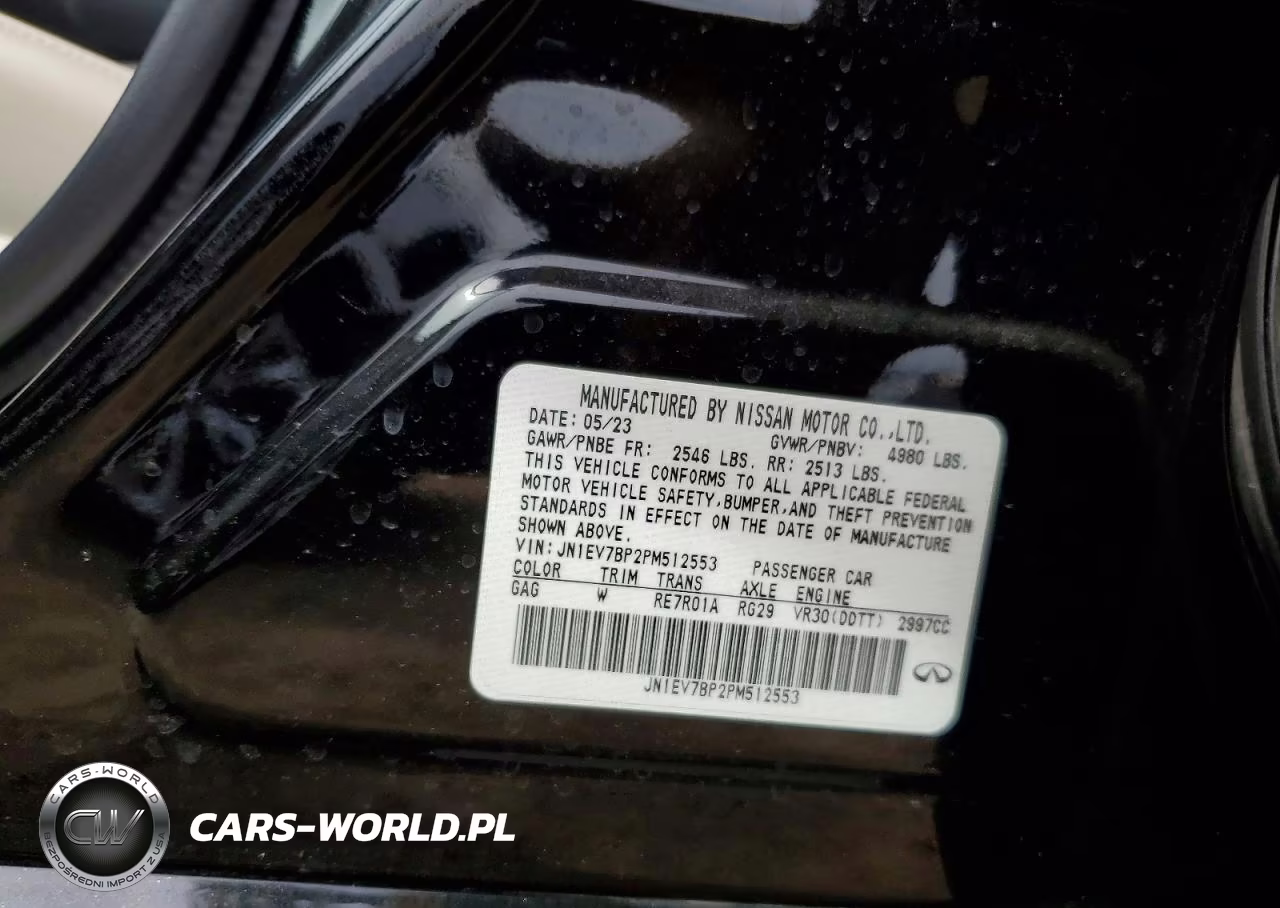 2023 Infiniti Q50 Luxe VIN:JN1EV7BP2PM512553 - 12