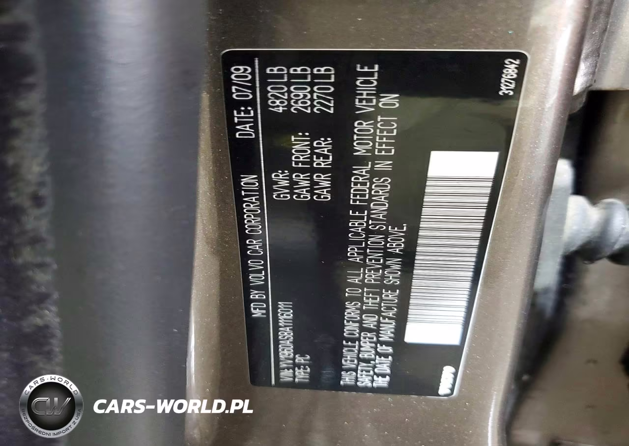 2010 Volvo S80 3.2 VIN:YV1960AS8A1116011 - 12