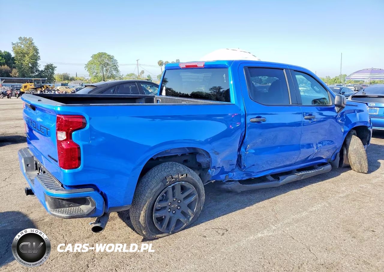 2025 Chevrolet Silverado C1500 Custom VIN:1GCPABEK8SZ261926 - 3