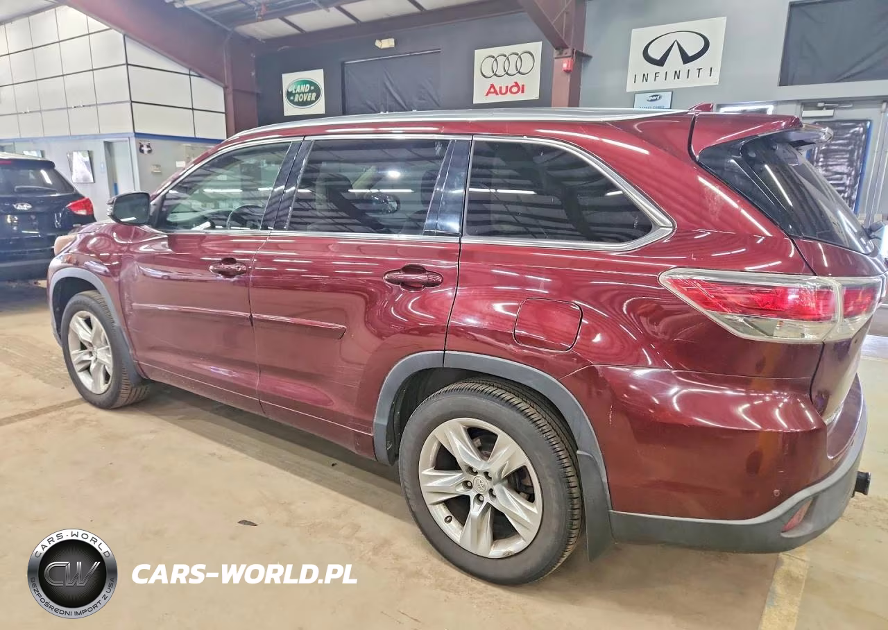 2014 Toyota Highlander Limited VIN:5TDDKRFH1ES008917 - 2