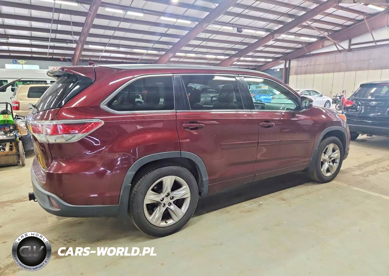 2014 Toyota Highlander Limited VIN:5TDDKRFH1ES008917 - 3