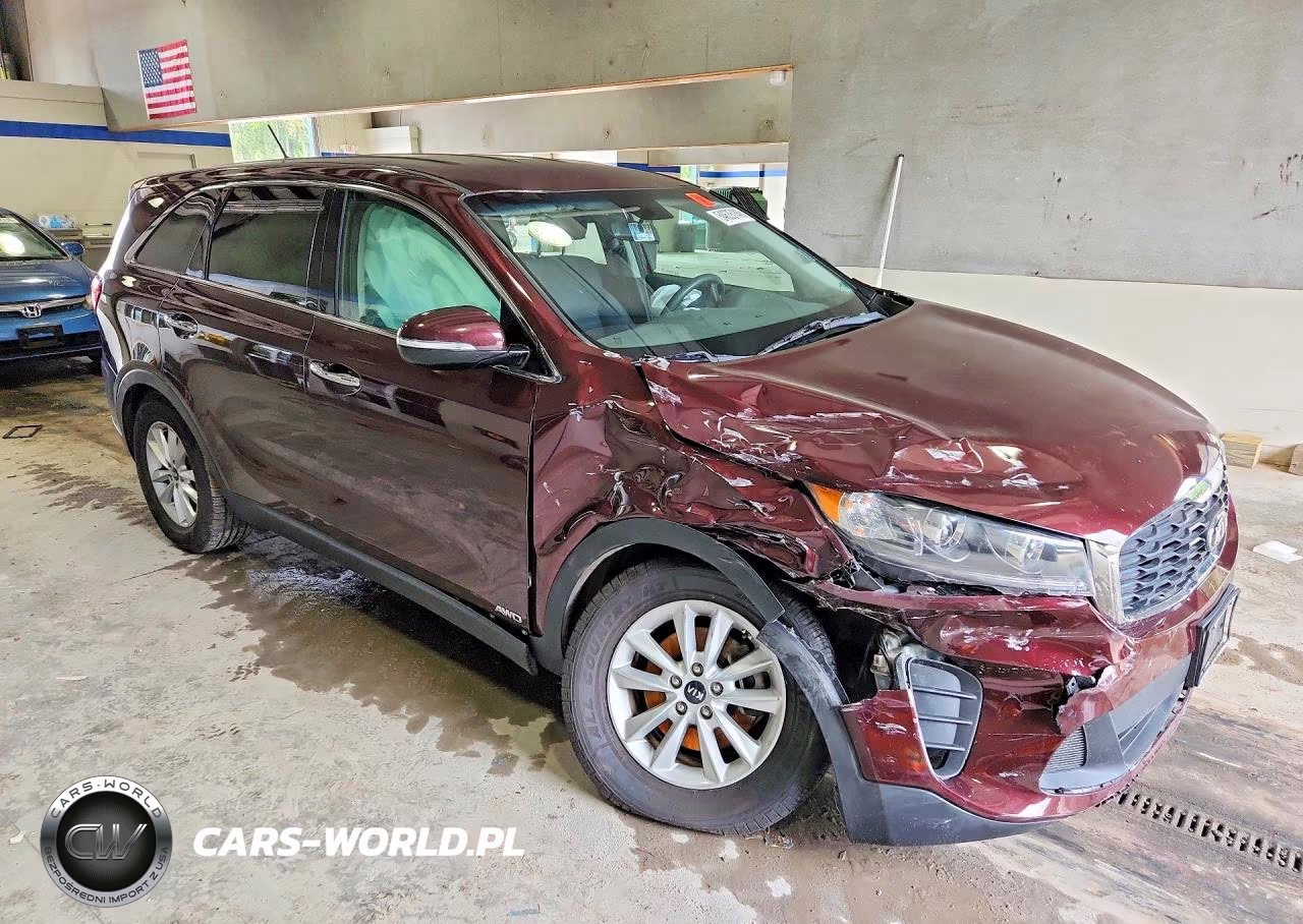 2019 Kia Sorento Lx VIN:5XYPGDA34KG437491 - 4