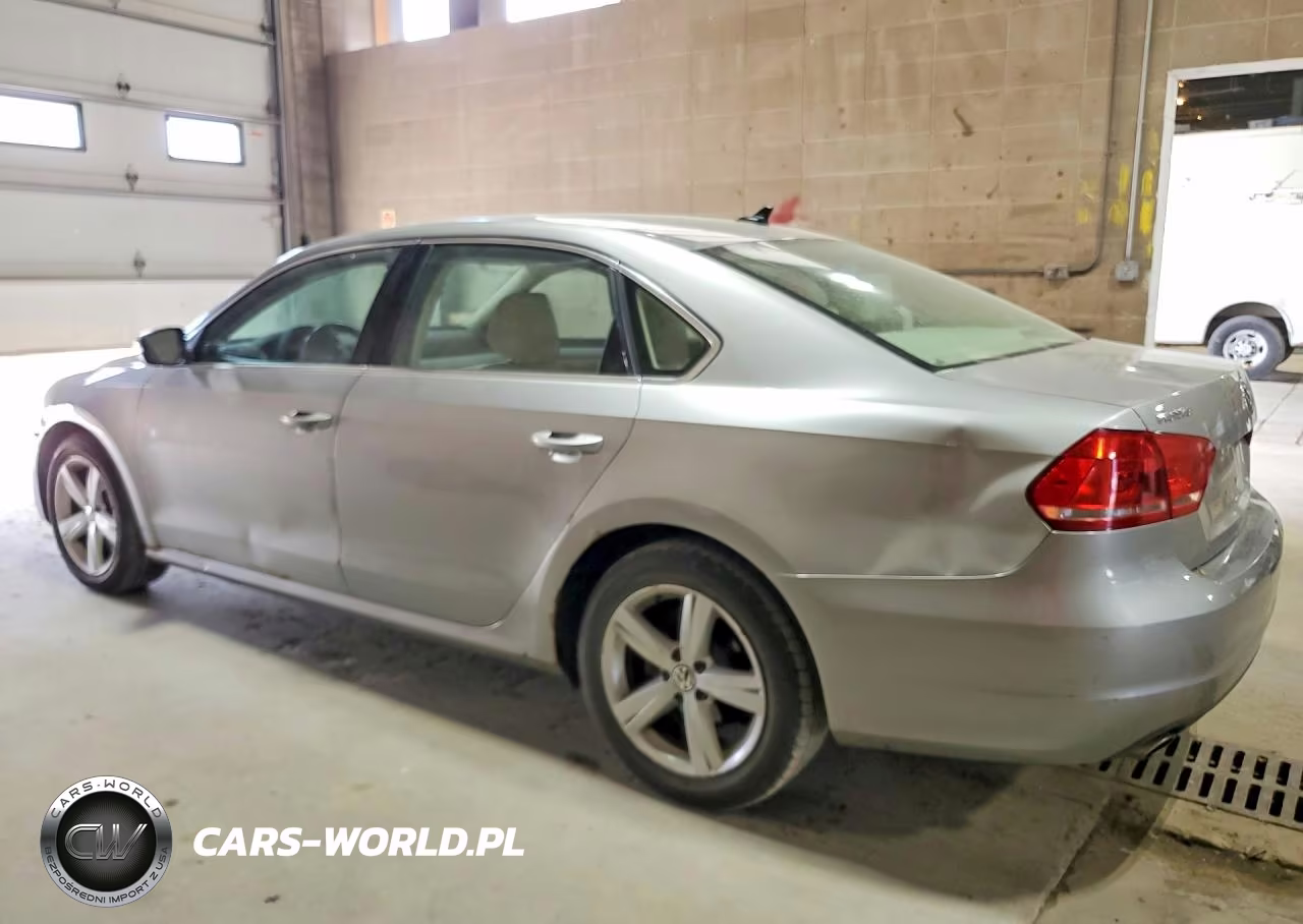 2013 Volkswagen Passat Se VIN:1VWBP7A31DC131347 - 2