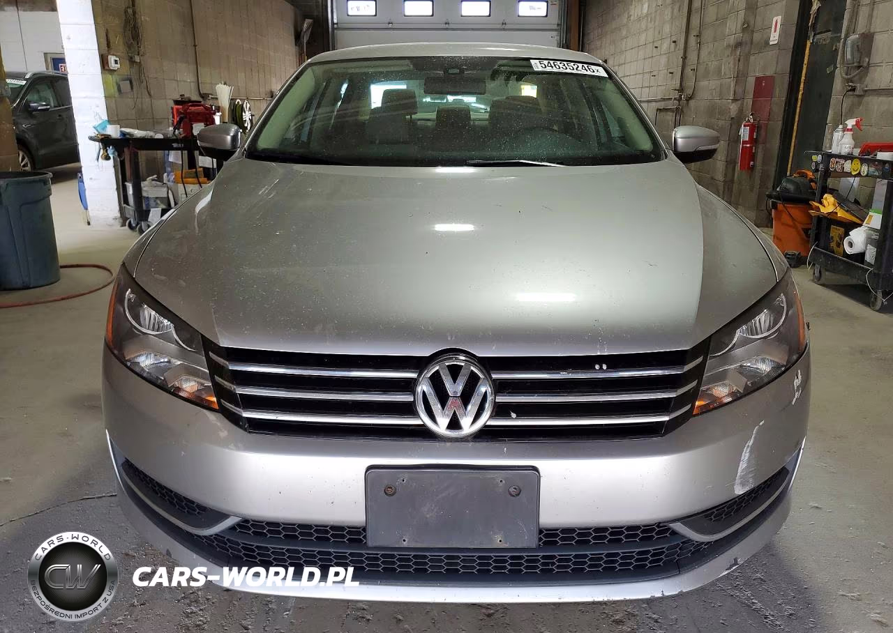 2013 Volkswagen Passat Se VIN:1VWBP7A31DC131347 - 5