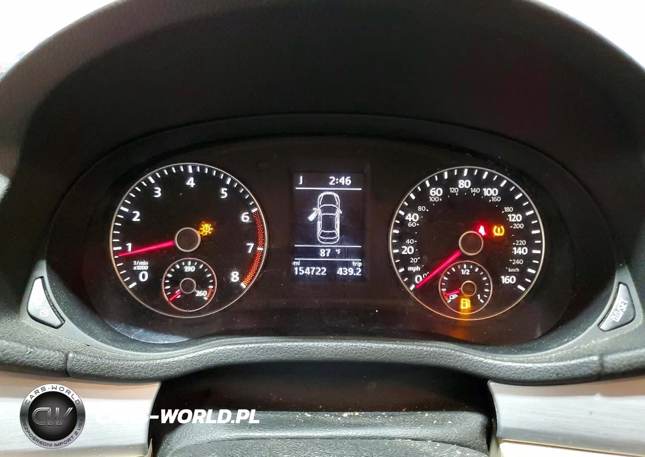 2013 Volkswagen Passat Se VIN:1VWBP7A31DC131347 - 9