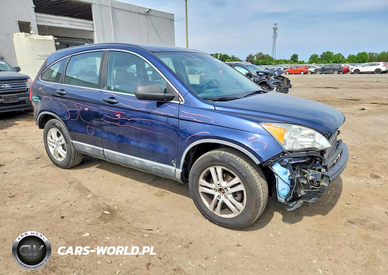 2009 Honda Cr-V Lx VIN:5J6RE38359L027449 - 4