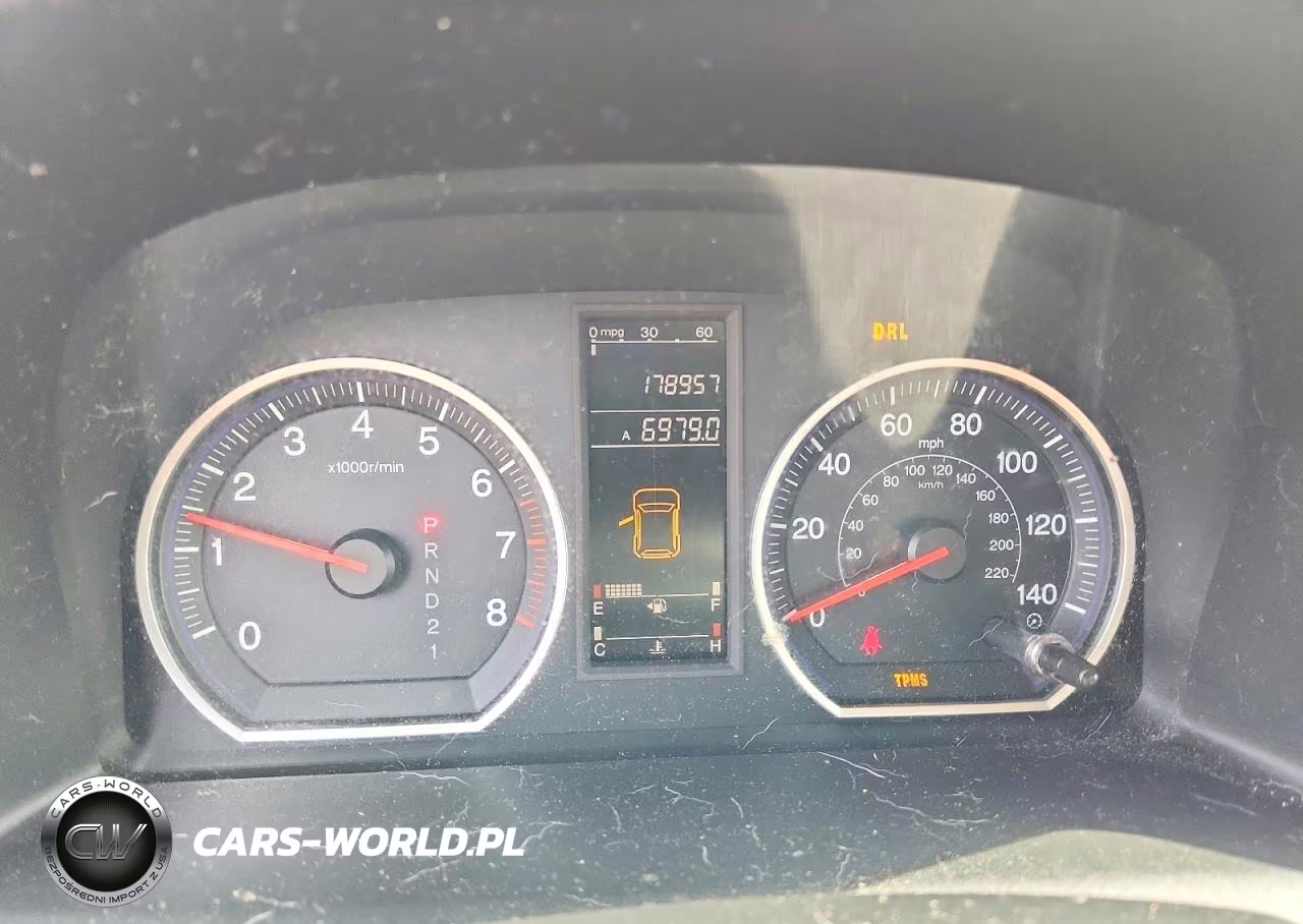 2009 Honda Cr-V Lx VIN:5J6RE38359L027449 - 9