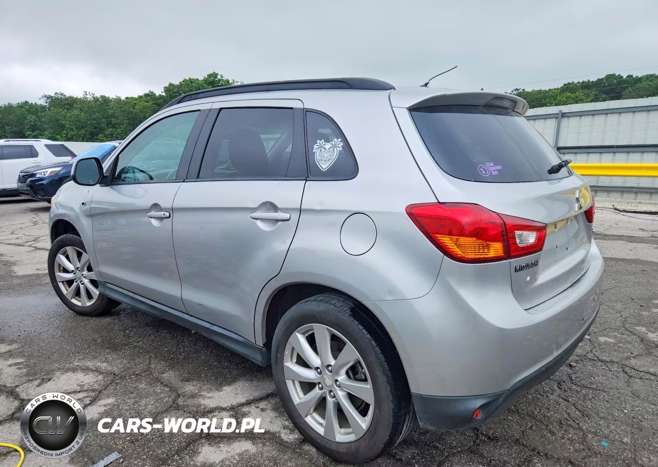 2013 Mitsubishi Outlander Sport Es VIN:4A4AP3AU8DE006567 - 2
