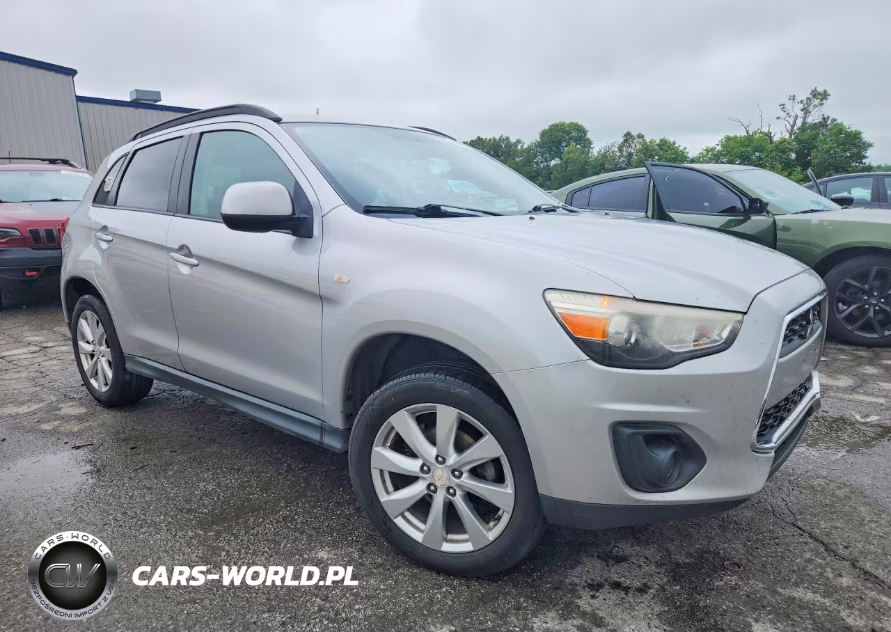 2013 Mitsubishi Outlander Sport Es VIN:4A4AP3AU8DE006567 - 4