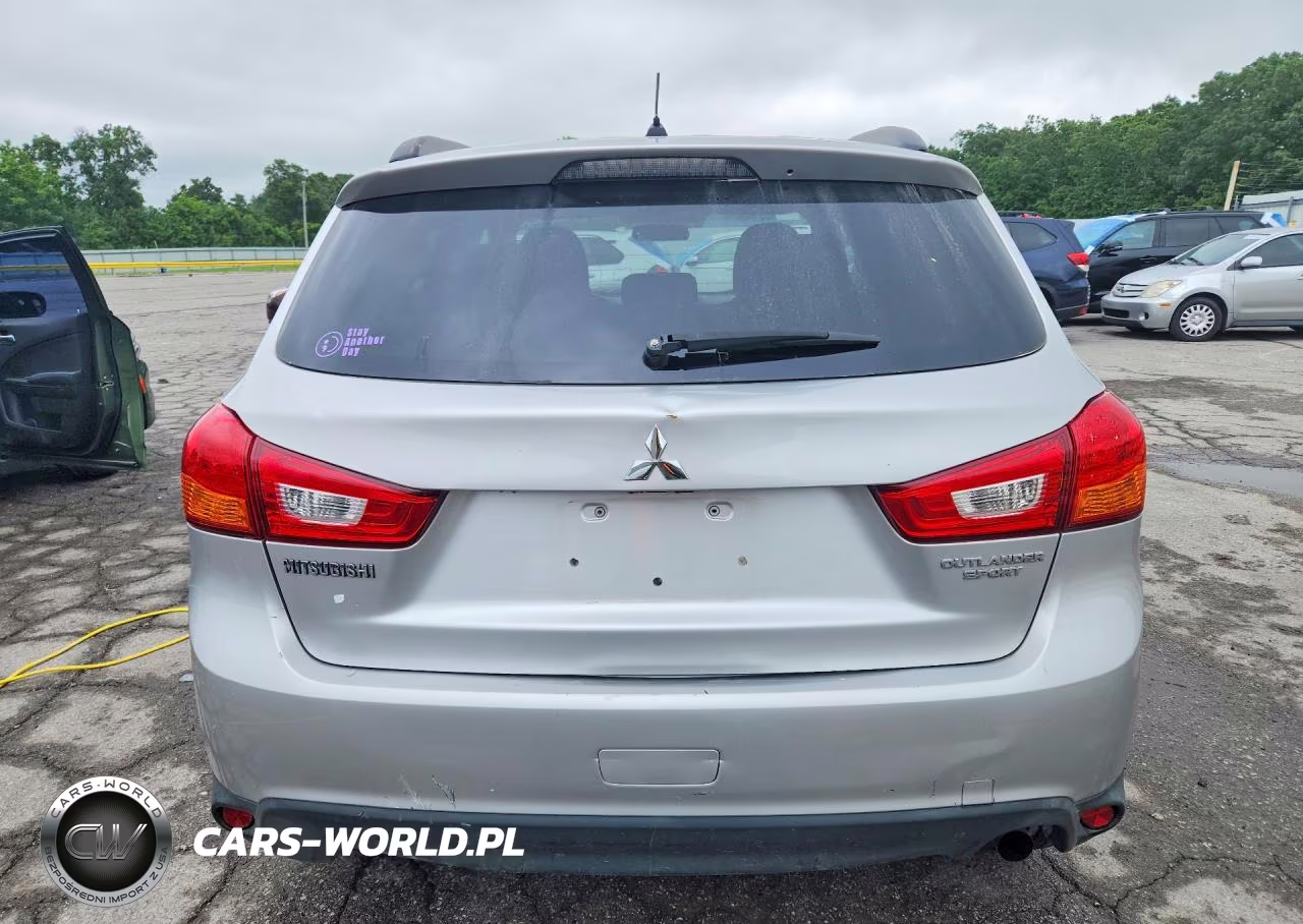 2013 Mitsubishi Outlander Sport Es VIN:4A4AP3AU8DE006567 - 6