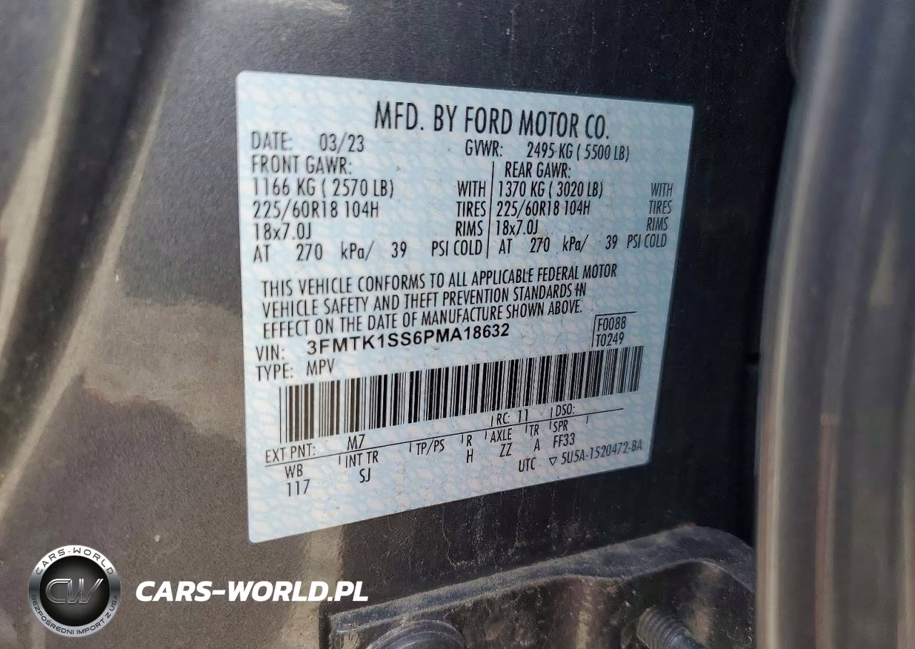 2023 Ford Mustang Mach-E Select VIN:3FMTK1SS6PMA18632 - 13
