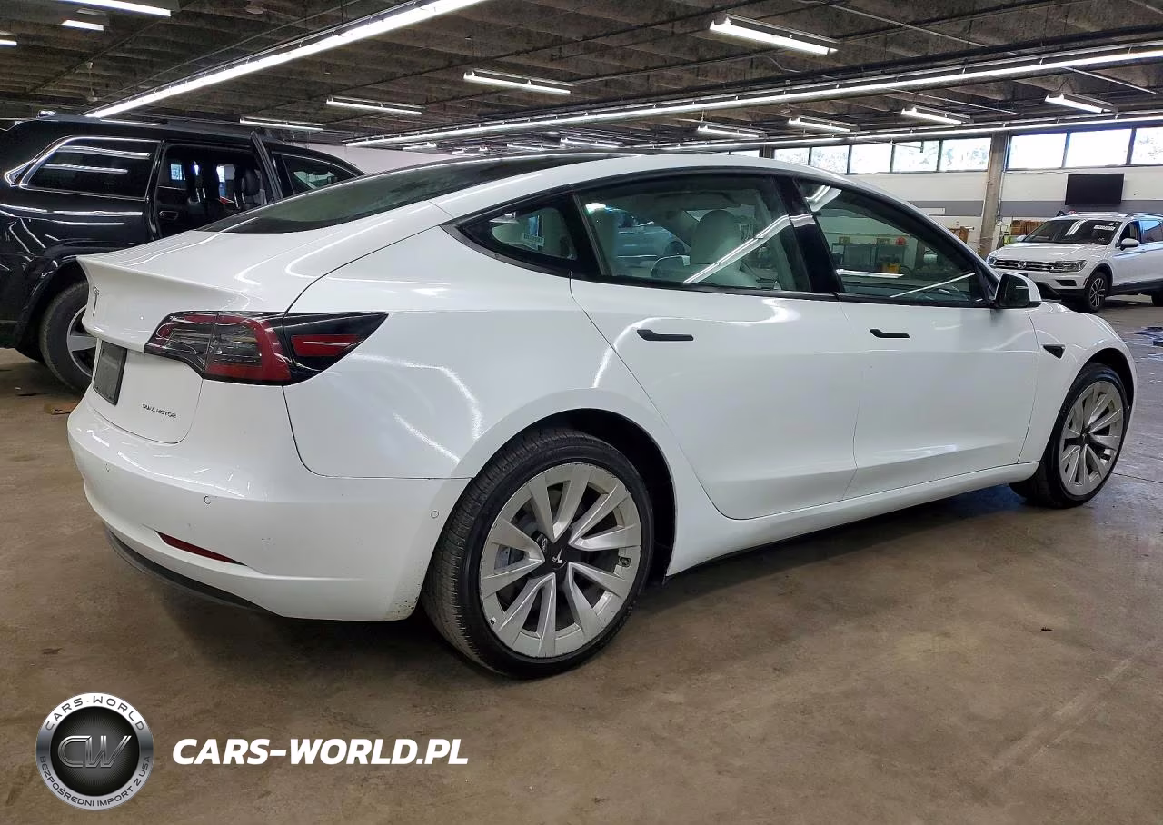 2022 Tesla Model 3 Long Range Dual Motor All-Wheel Drive VIN:5YJ3E1EB7NF349616 - 3