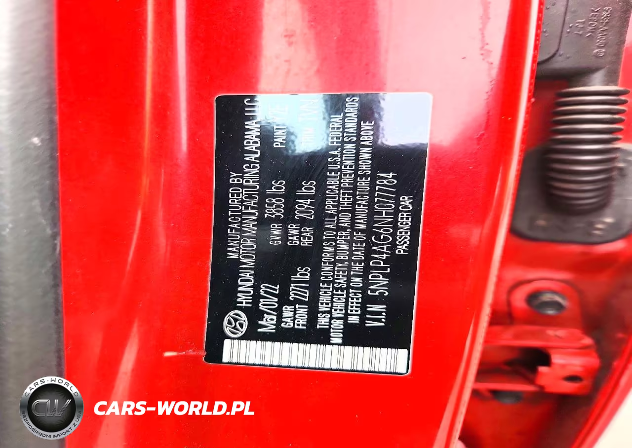 2022 Hyundai Elantra Limited VIN:5NPLP4AG6NH077784 - 12