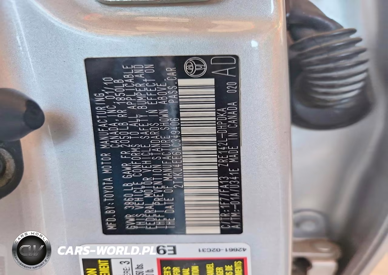 2010 Toyota Matrix Base VIN:2T1KU4EE6AC349406 - 12