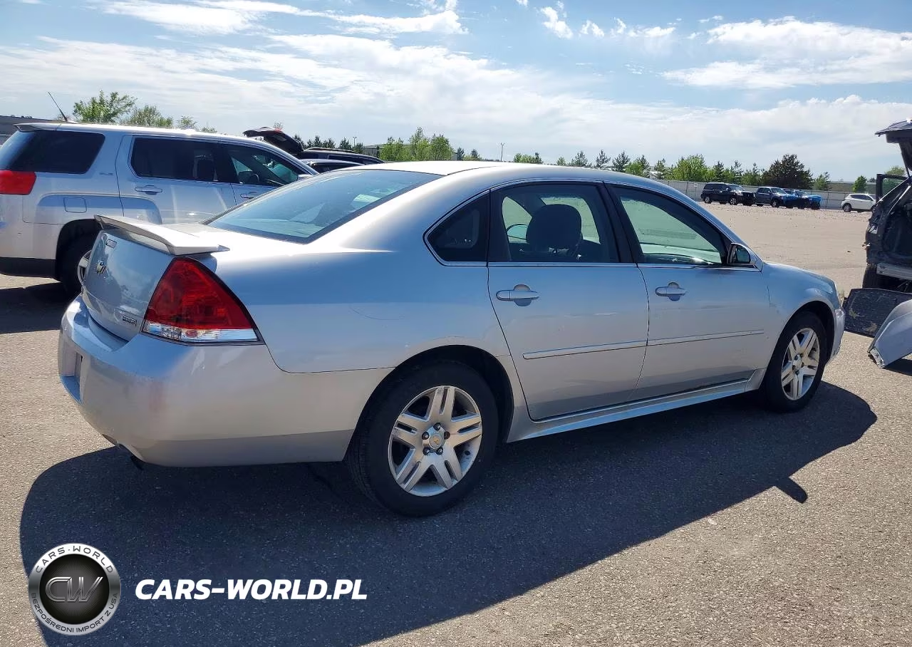2012 Chevrolet Impala Lt VIN:2G1WG5E3XC1116698 - 3