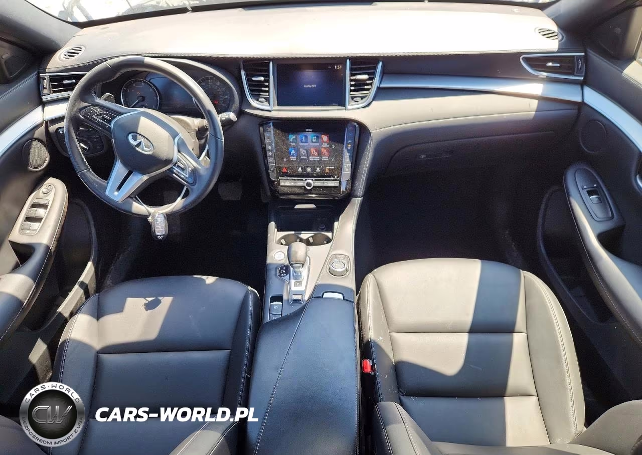 2021 Infiniti Qx50 Luxe VIN:3PCAJ5BB6MF117215 - 8