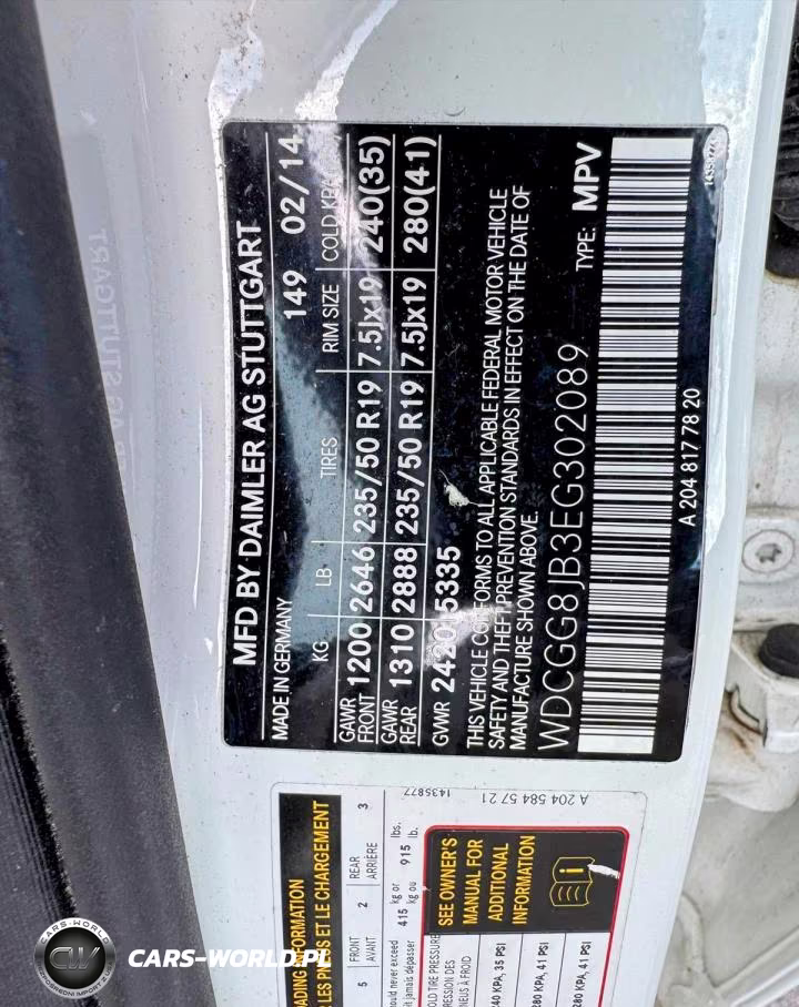 2014 Mercedes-Benz Glk 350 4Matic VIN:WDCGG8JB3EG302089 - 12