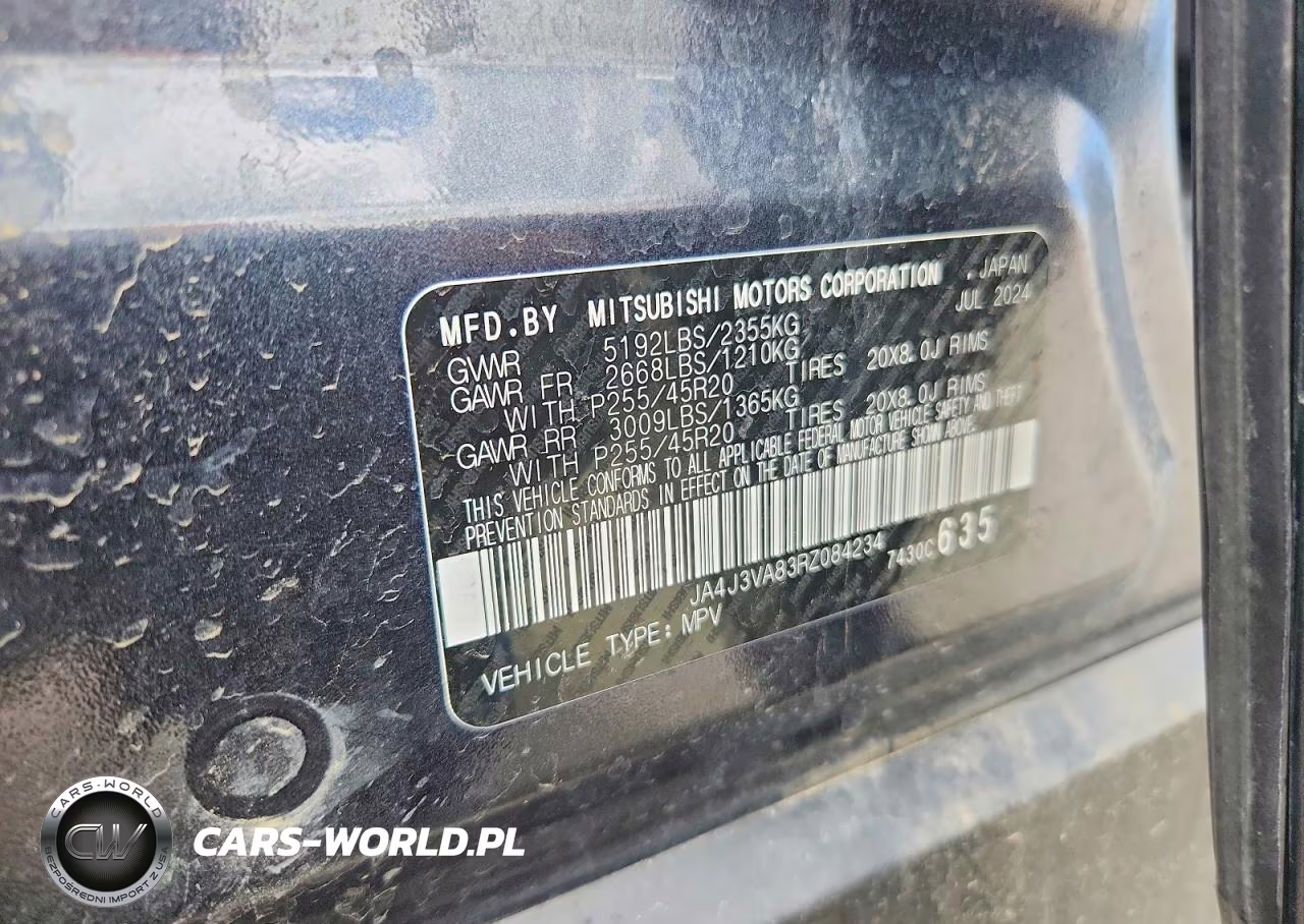 2024 Mitsubishi Outlander Se VIN:JA4J3VA83RZ084234 - 14