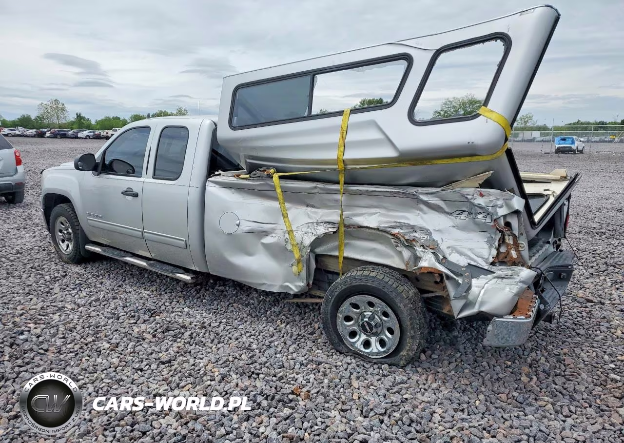 2010 GMC Sierra K1500 Sle VIN:1GTSKVE06AZ263406 - 2