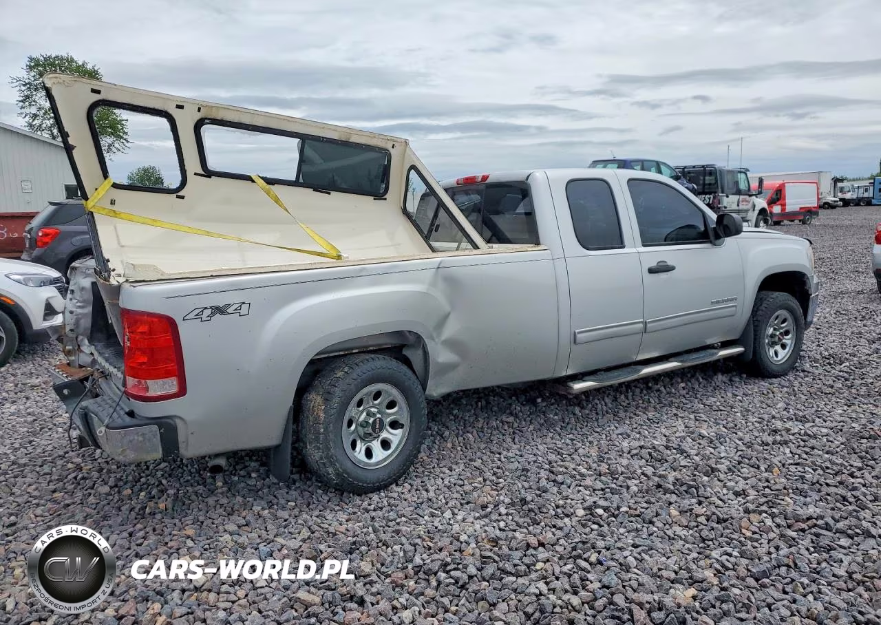 2010 GMC Sierra K1500 Sle VIN:1GTSKVE06AZ263406 - 3