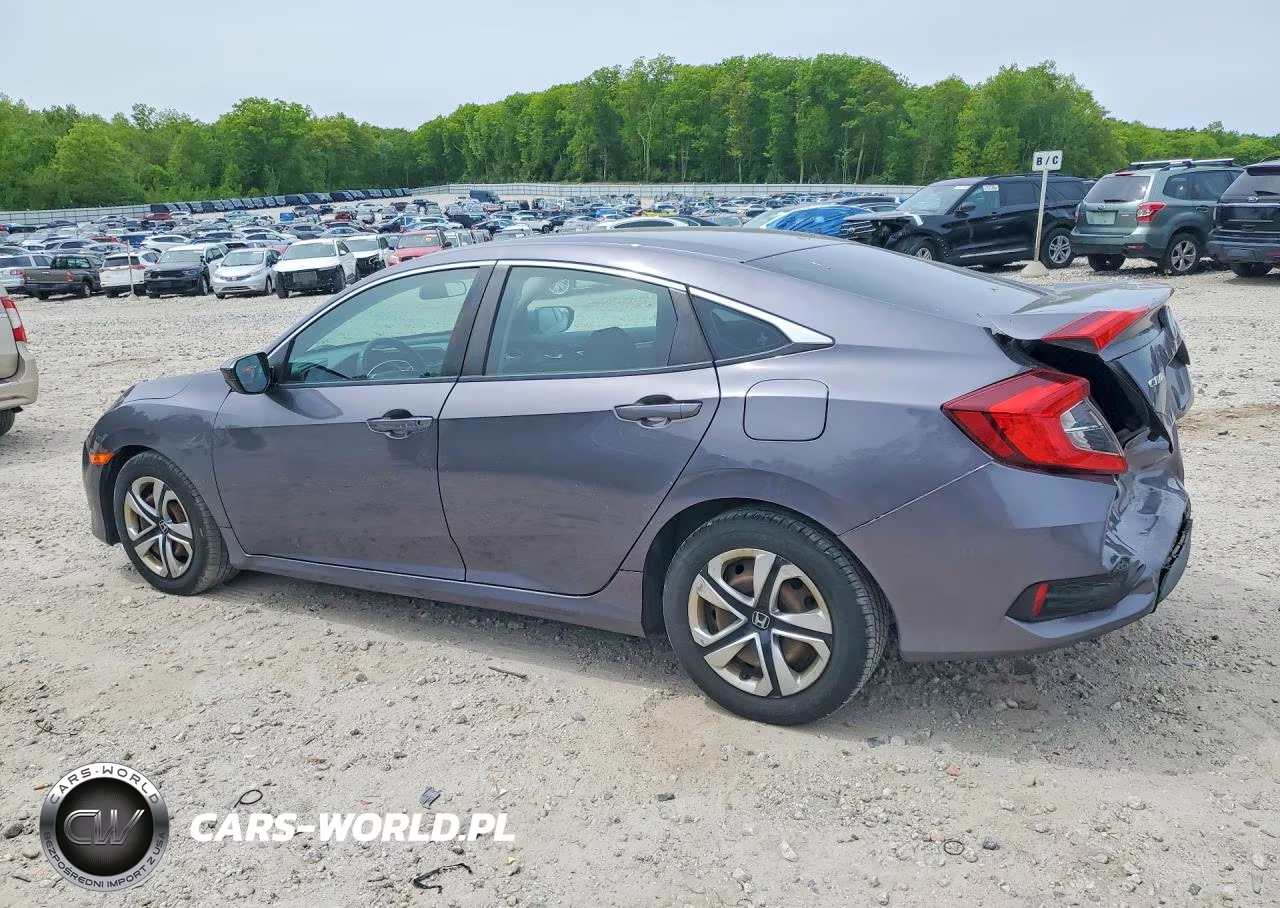 2016 Honda Civic Lx VIN:19XFC2F58GE015024 - 2