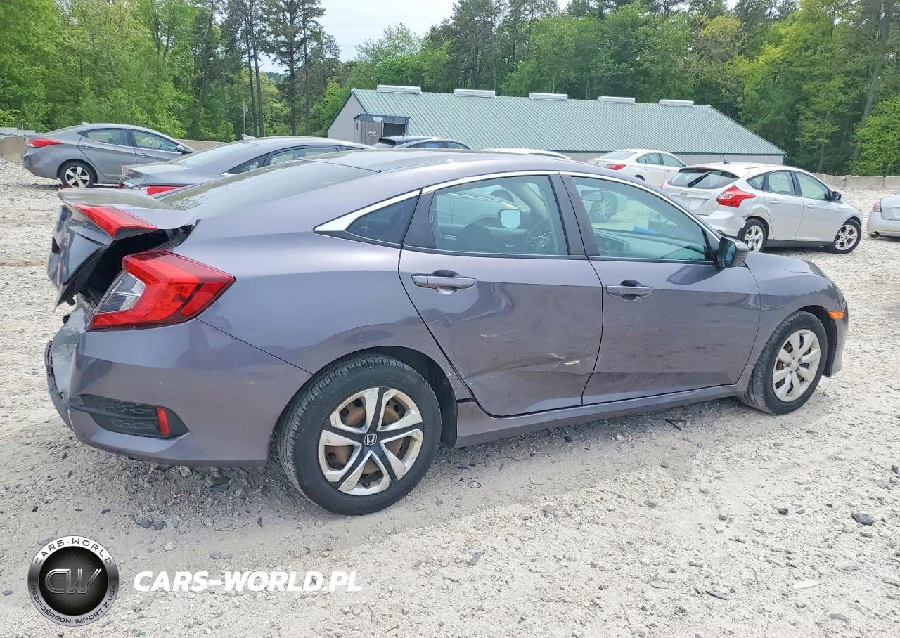 2016 Honda Civic Lx VIN:19XFC2F58GE015024 - 3