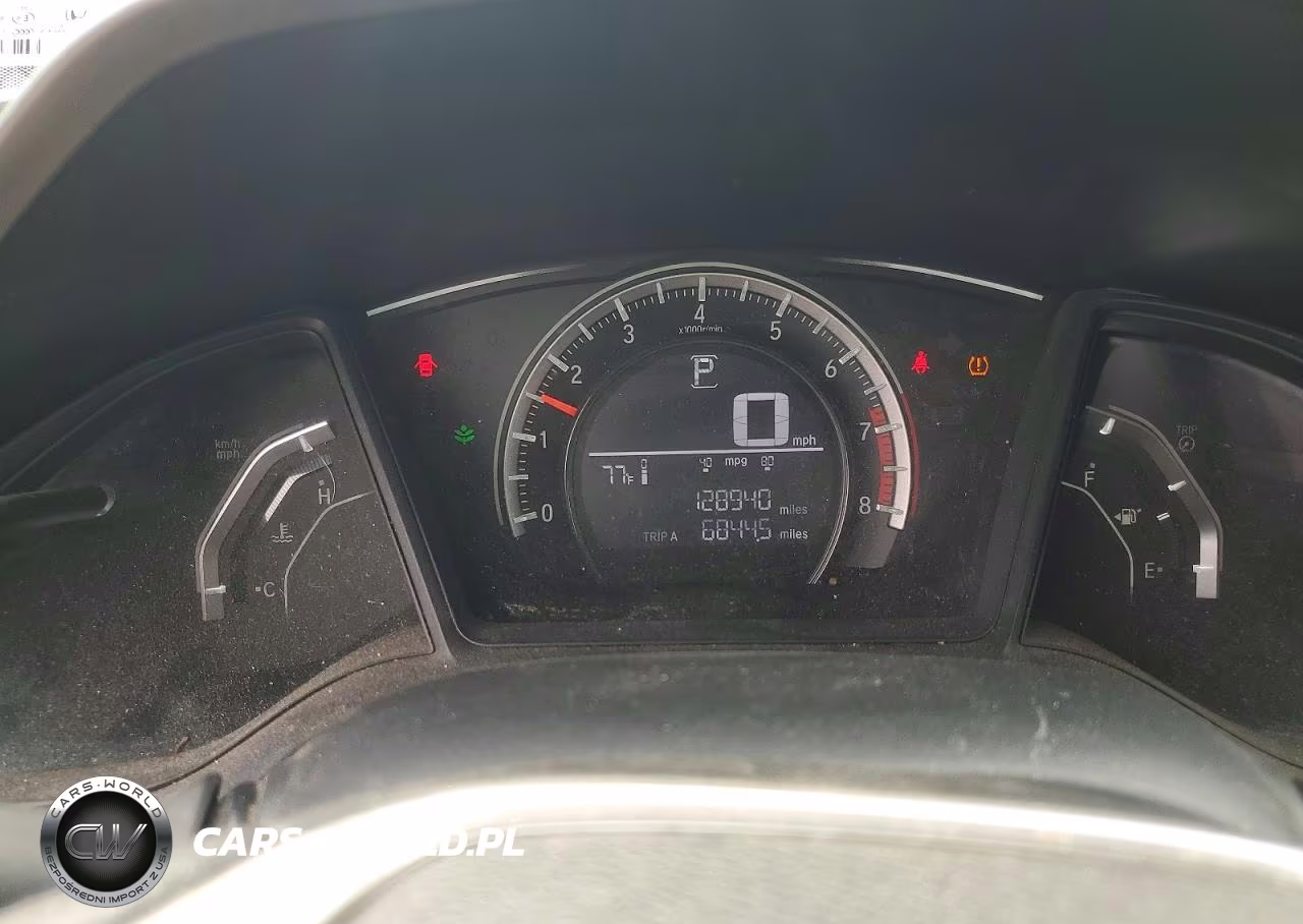 2016 Honda Civic Lx VIN:19XFC2F58GE015024 - 9