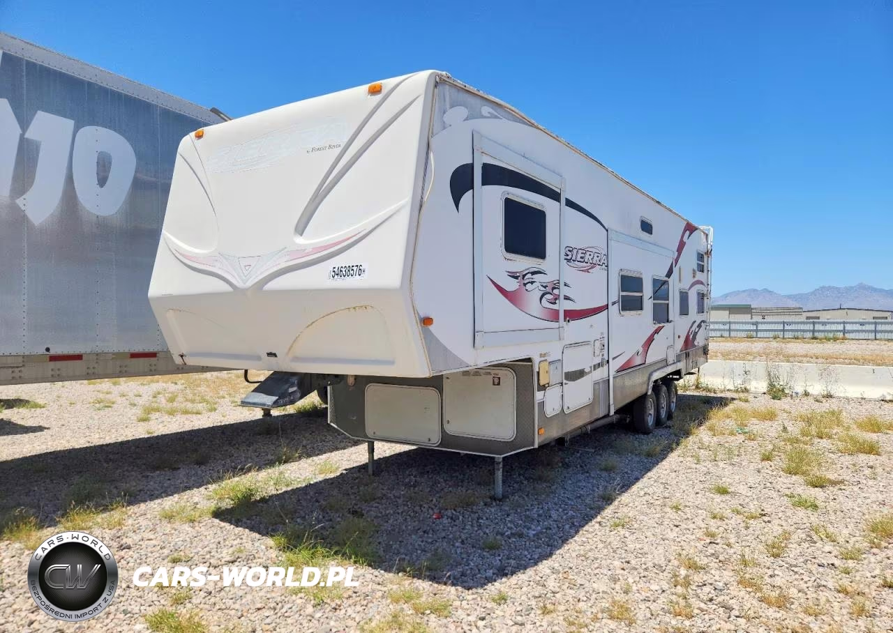 2008 Forest River Sierra Camper VIN:4X4FSYP348C031128 - 2