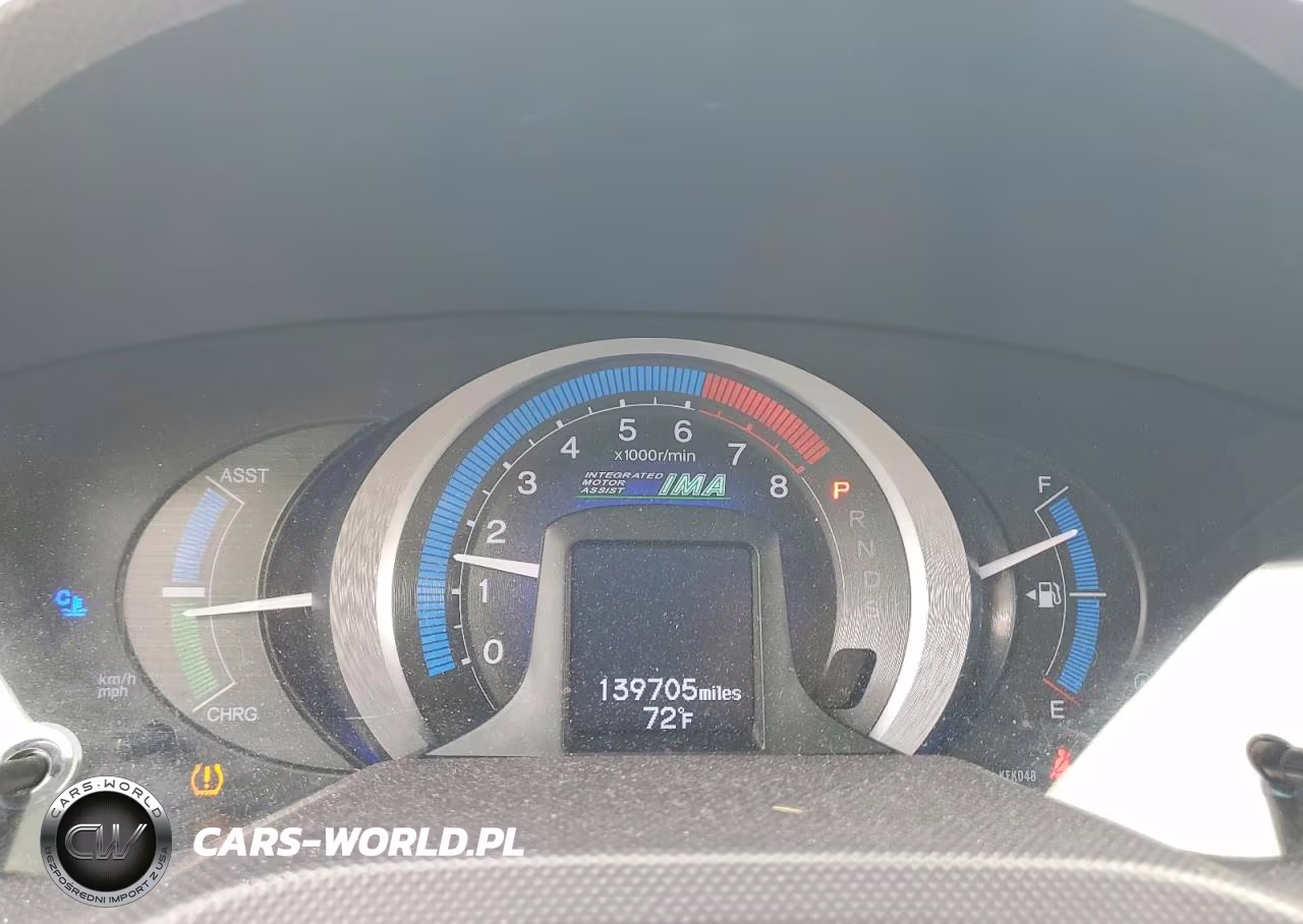 2010 Honda Insight Ex VIN:JHMZE2H76AS006914 - 9