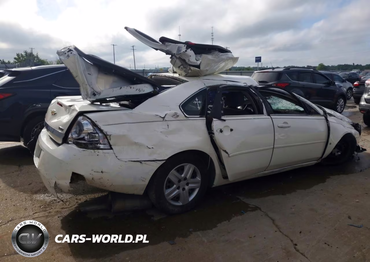 2008 Chevrolet Impala Ls VIN:2G1WB58K389206771 - 3