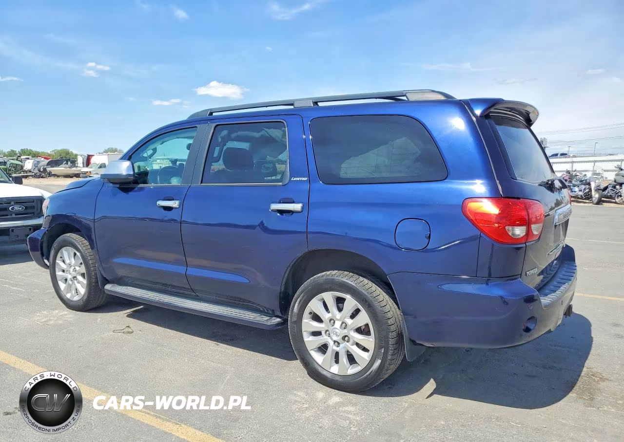 2008 Toyota Sequoia Limited VIN:5TDBY68A78S010583 - 2