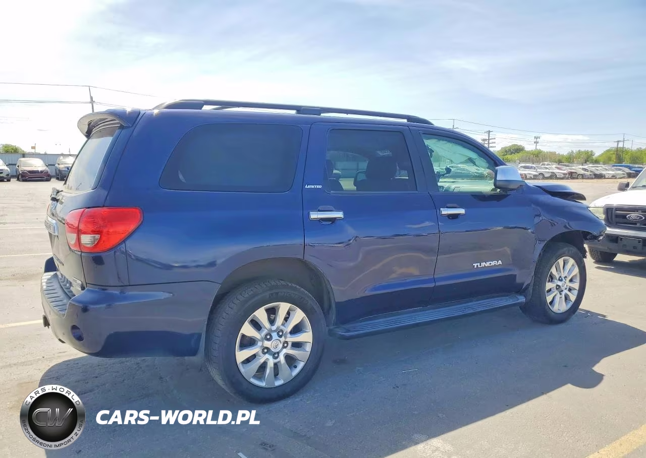 2008 Toyota Sequoia Limited VIN:5TDBY68A78S010583 - 3