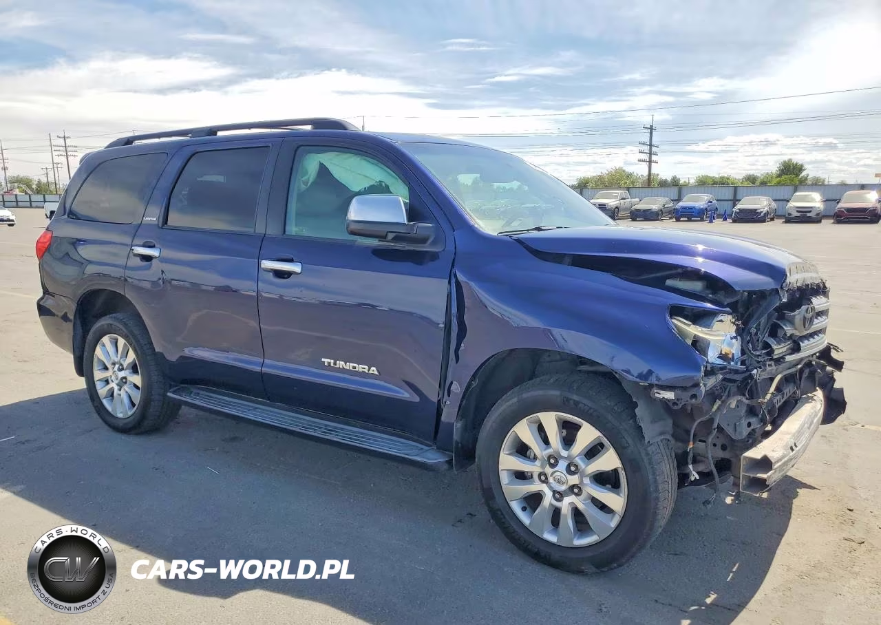 2008 Toyota Sequoia Limited VIN:5TDBY68A78S010583 - 4