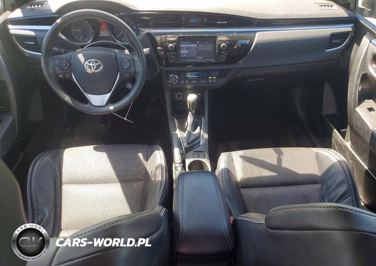 2015 Toyota Corolla S VIN:5YFBURHE7FP346529 - 8