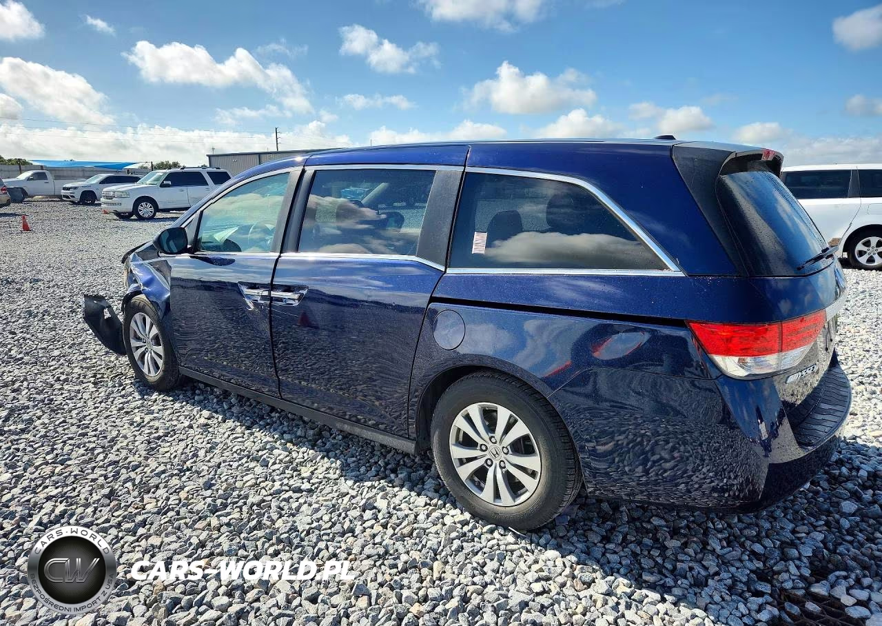 2014 Honda Odyssey Exl VIN:5FNRL5H67EB025040 - 2