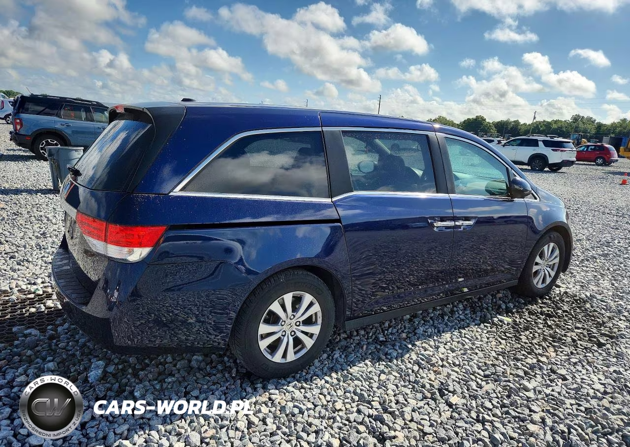 2014 Honda Odyssey Exl VIN:5FNRL5H67EB025040 - 3