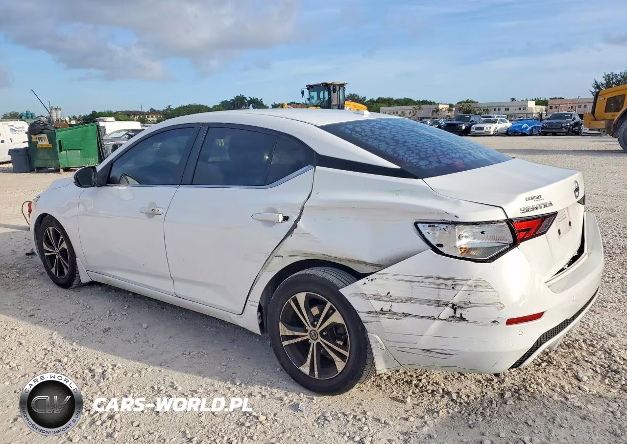 2020 Nissan Sentra Sv VIN:3N1AB8CV8LY221475 - 2